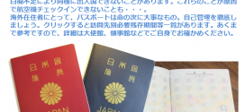 パスポート残存期間とVISA空白欄